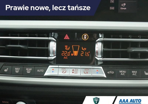 BMW Seria 3 cena 123001 przebieg: 39093, rok produkcji 2021 z Międzyzdroje małe 352